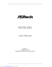 ASROCK H61M-DEL User Manual