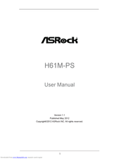 ASROCK H61M-PS User Manual