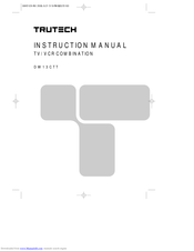 TruTech DW13CTT Instruction Manual
