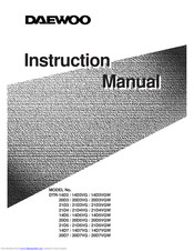 Daewoo DTR-14D3VGW Instruction Manual