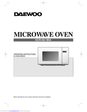 Daewoo KOR-6Q1B3A Operating Instructions & Cook Book