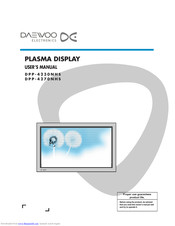 Daewoo DPP-4230NHS User Manual