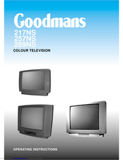 Goodmans 257NS Operating Instructions Manual