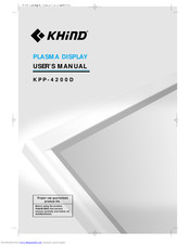 Khind KPP-4200D User Manual