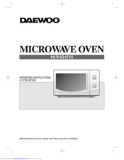 Daewoo KOR-6Q475S Operation And Cooking Manual