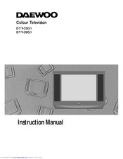 Daewoo DTY-29G1 Instruction Manual