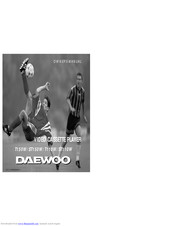 Daewoo T110W Owner's Manual