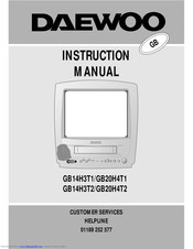 Daewoo GB20H4T1 Instruction Manual