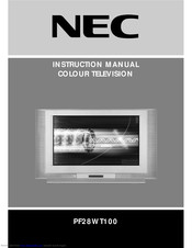 NEC PF28WT100 Instruction Manual