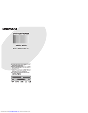 Daewoo DV6T822MX-ST1 Owner's Manual
