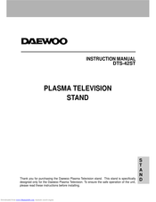 Daewoo DTS-42ST Instruction Manual