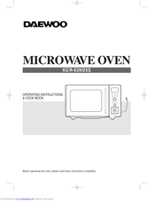 Daewoo KOR-63ND5S Operating Instructions & Cook Book