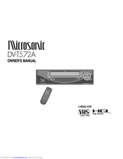 Microsonic DV-T572A Owner's Manual