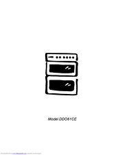 Electrolux DDO61CE User Manual