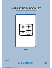 Electrolux EHG 681 Instruction Booklet