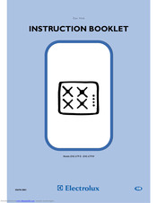 Electrolux EHG 679 B Instruction Booklet