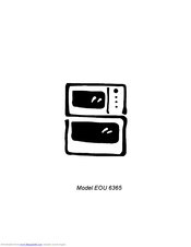 Electrolux EOU 6365 User Manual