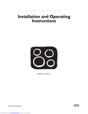 Electrolux EHP6622X Installation And Operating Instructions Manual