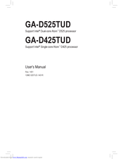 Gigabyte GA-D525TUD User Manual