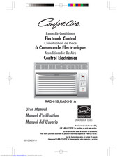COMFORT-AIRE Comfort-Cure RADS-81A User Manual