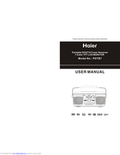 Haier PDTB7 User Manual