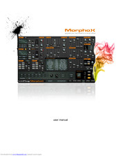 LinPlug MorphoX 1.0 User Manual