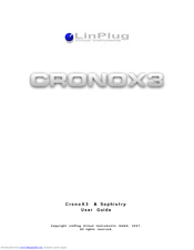 LinPlug CronoX 3.5 User Manual