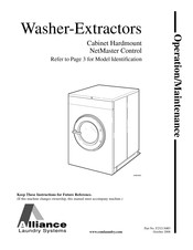 Alliance Laundry Systems UC60NX2 Operation & Maintenance Manual