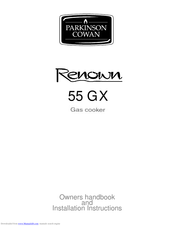 Parkinson Cowan Renown 55 GX Operating And Installation Instructions