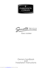 Parkinson Cowan Sonata 50 GLX Owners Handbook And Installation Instructions
