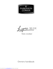 Parkinson Cowan Lyric 50 GX Owner's Handbook Manual
