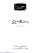 Parkinson Cowan Sonata 55 GLm Owners Handbook And Installation Instructions