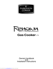 Parkinson Cowan Renown Owners Handbook And Installation Instructions