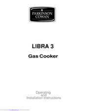 Parkinson Cowan LIBRA 3 Operating And Installation Instructions