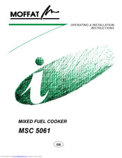 Moffat MSC 5061 W Operating And Installation Instructions