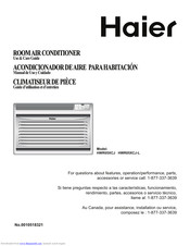 Haier HWR05XCJ Use & Care Manual