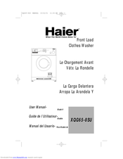 Haier XQG65-8SU User Manual