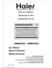 Haier HWR05XC6 User Manual