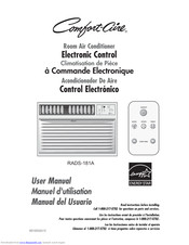 COMFORT-AIRE RADS-181A User Manual