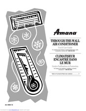 Amana ACW106R Use & Care Manual