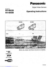 Panasonic MV-MX2B Operating Instructions Manual
