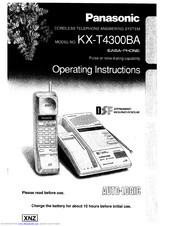 Panasonic KX-T4300BA Operating Instructions Manual