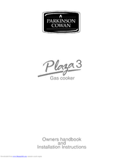 Parkinson Cowan Plaza 3 Owners Handbook And Installation Instructions