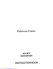 Parkinson Cowan 45 GT Instruction Book