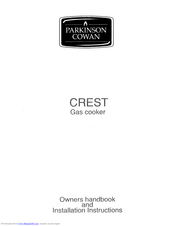 Parkinson Cowan CREST Owners Handbook And Installation Instructions