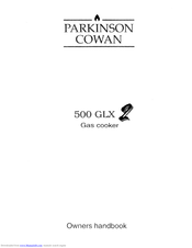 Parkinson Cowan 500 GLX Owner's Handbook Manual