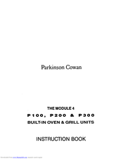 Parkinson Cowan P100 Instruction Book