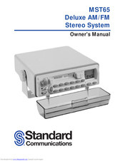 Standard Communications MST65 Owner's Manual