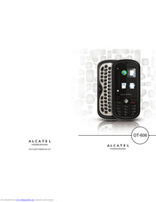 Alcatel OT-606 User Manual