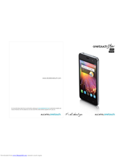 Alcatel one touch star User Manual